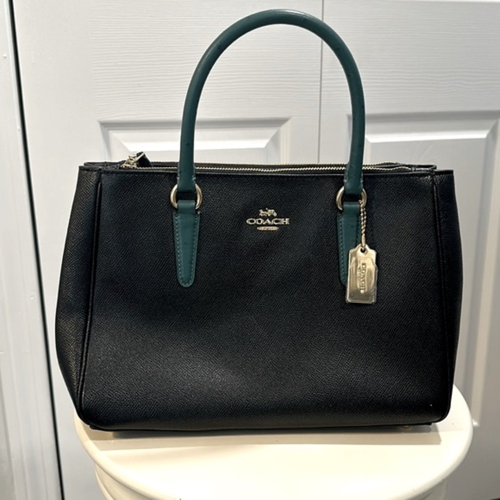 COACH Carry-All - Black viridian - New